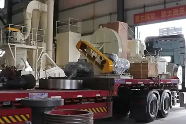 桂林矿机设备发货现场