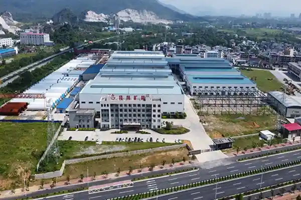 桂林矿机企业正面航拍图